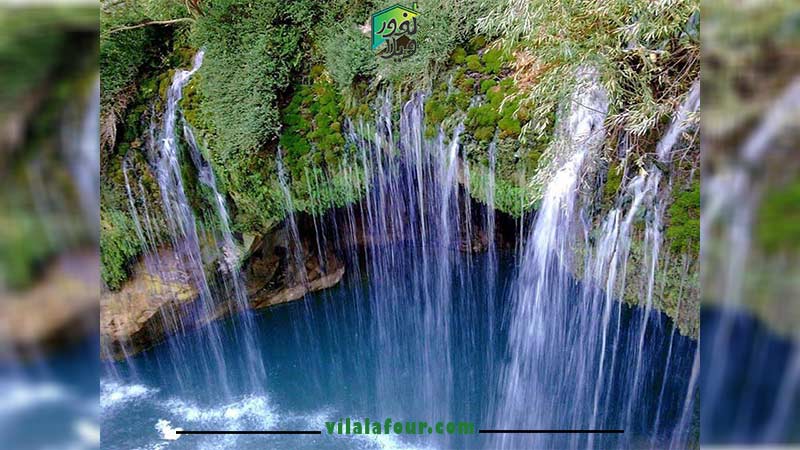 آبشار هریجان از جاهای دیدنی حوالی مرداب دیوک