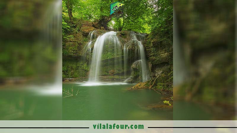 آبشار هفتگانه تیرکن، با قدمت چند میلیون ساله